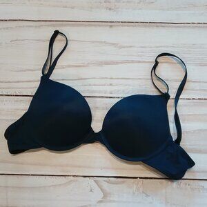 Inspirations By Maidenform Womens Navy Blue Adjustable Casual Bra 🌼🍃